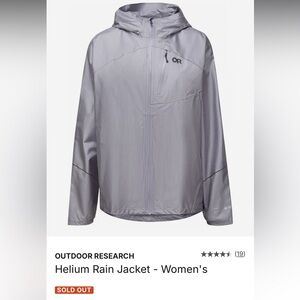 Outdoor Research Ultralight Helium Rain Jacket